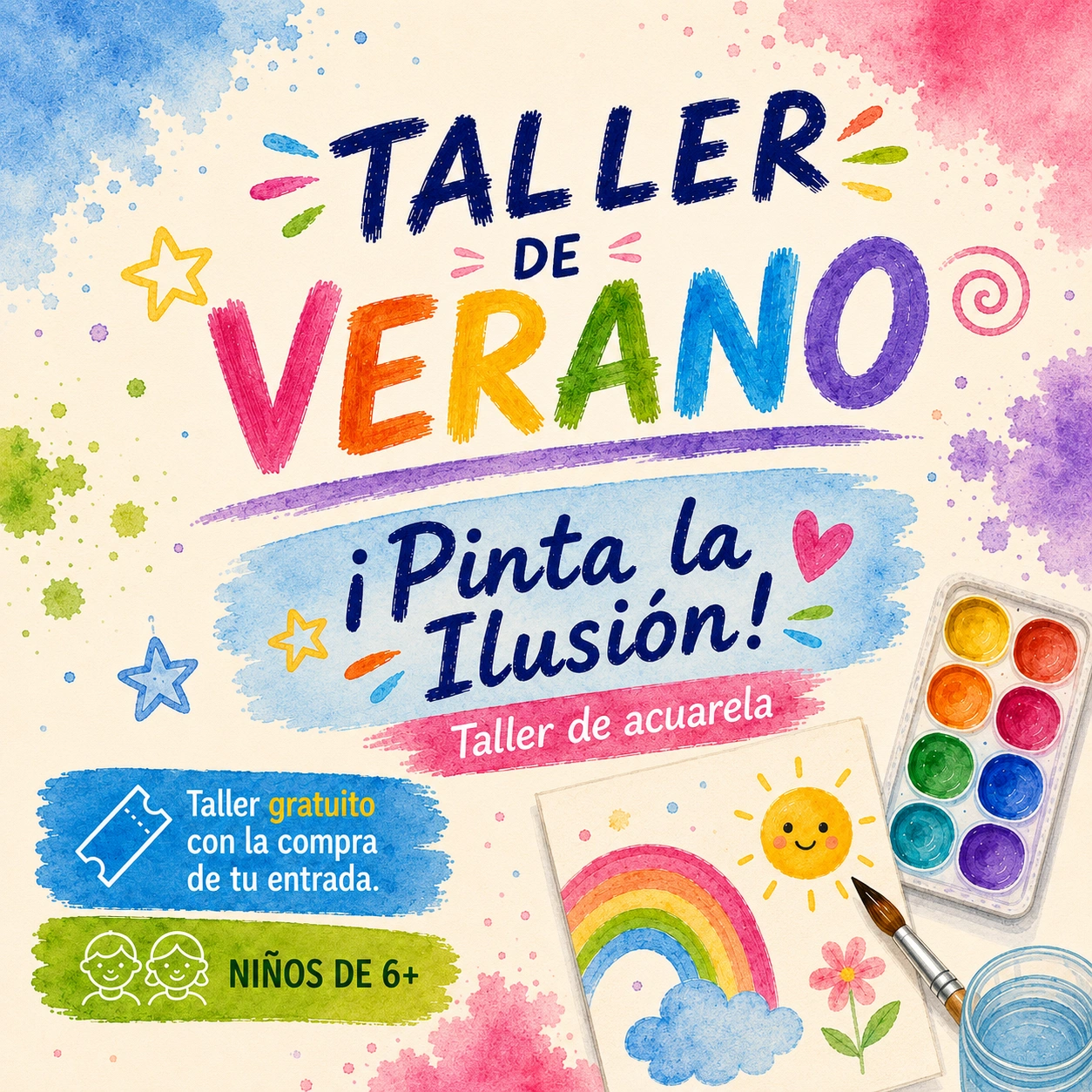 Talleres de verano para niños en Madrid