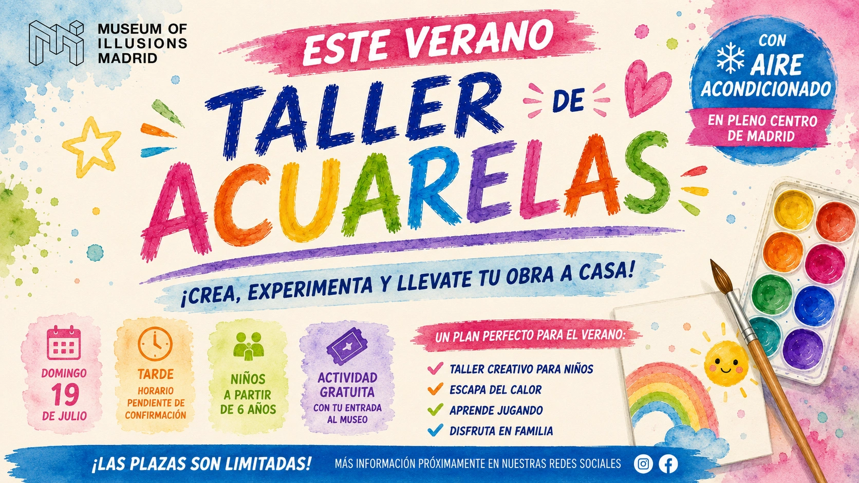 taller verano acuarelas madrid