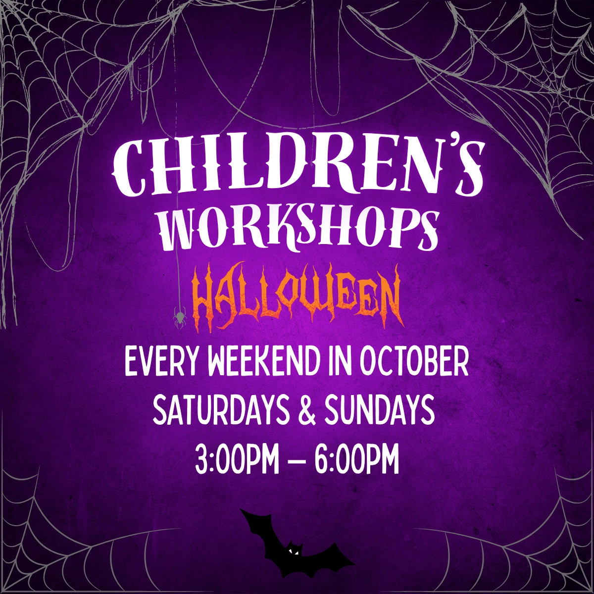 childrens workshops halloween small
