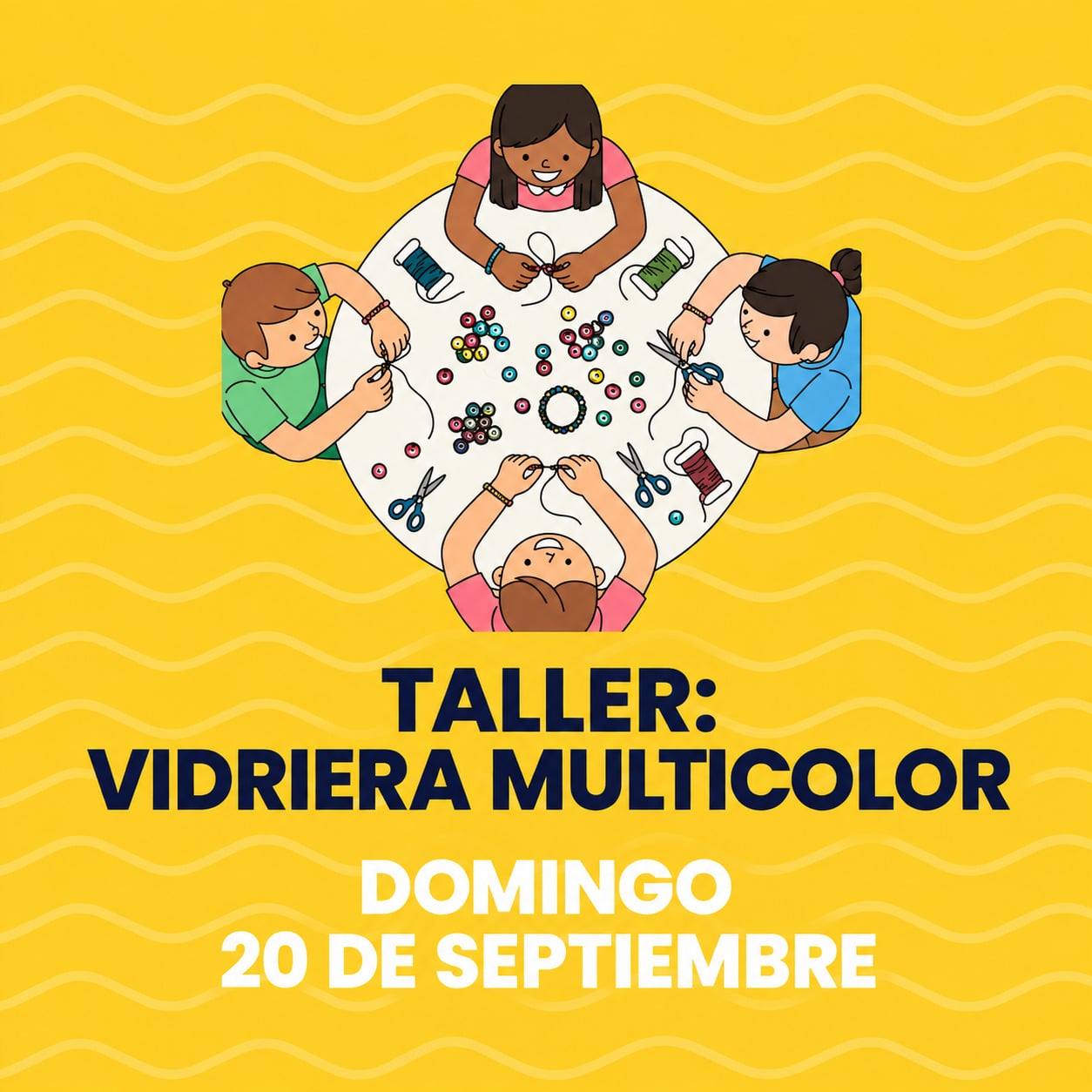 Taller Vidriera Multicolor