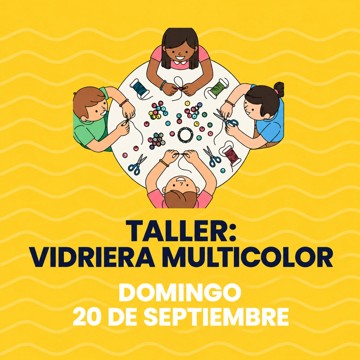 Taller Vidriera Multicolor