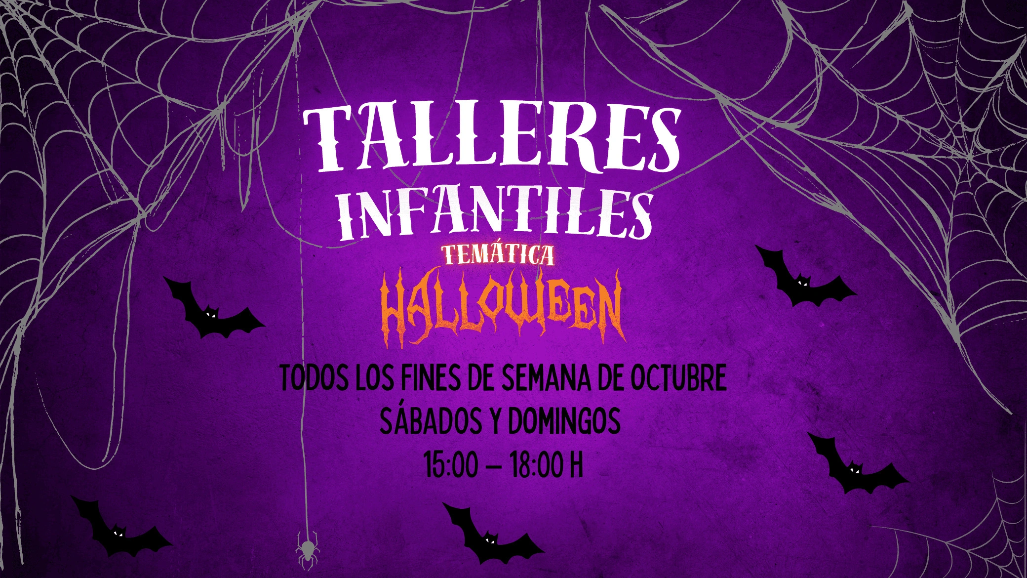 talleres infantiles halloween